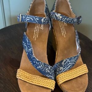 TOMS Wedge Sandals - Women's 8.5